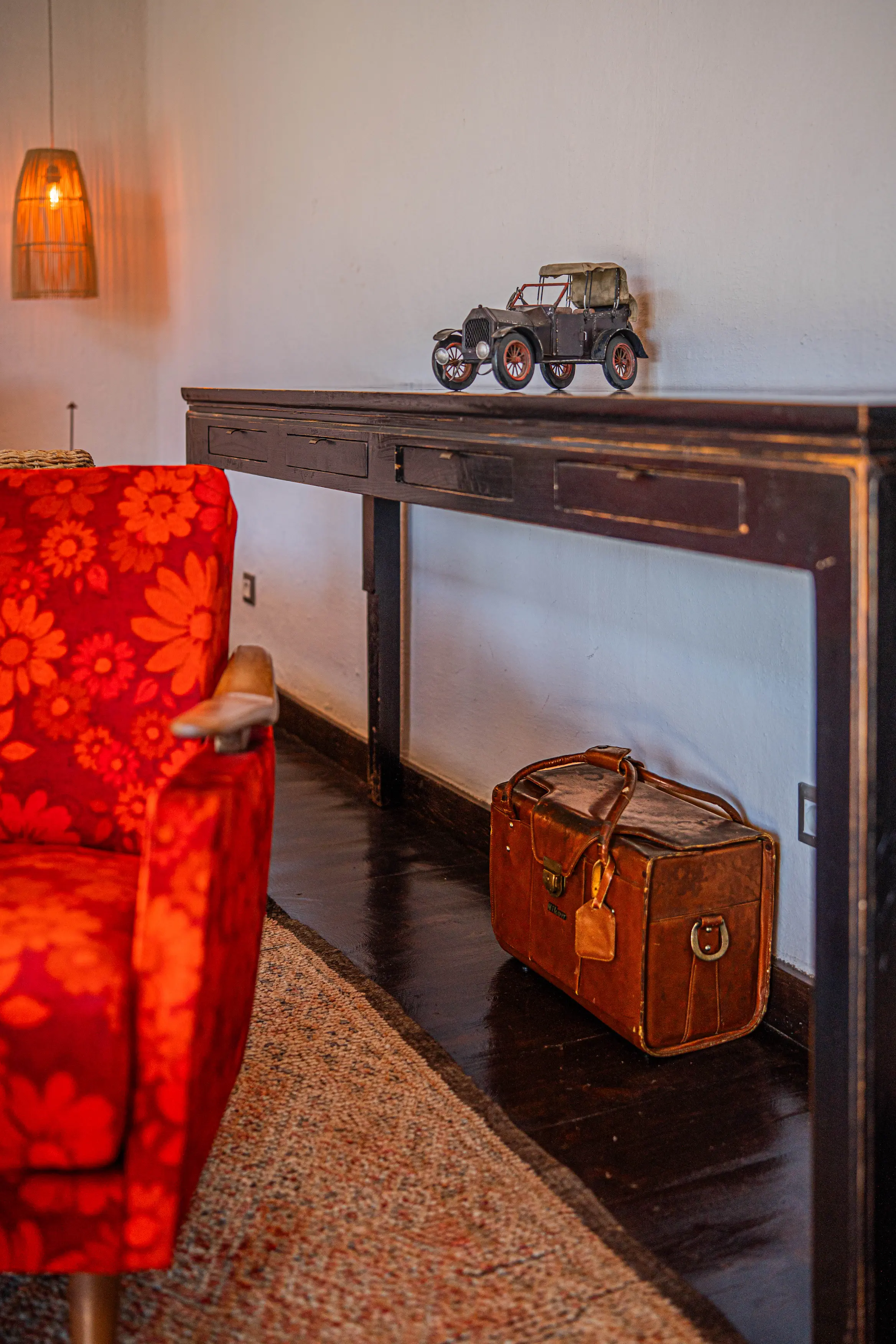 Interior view of our premium romantic getaway suite near Marrakech