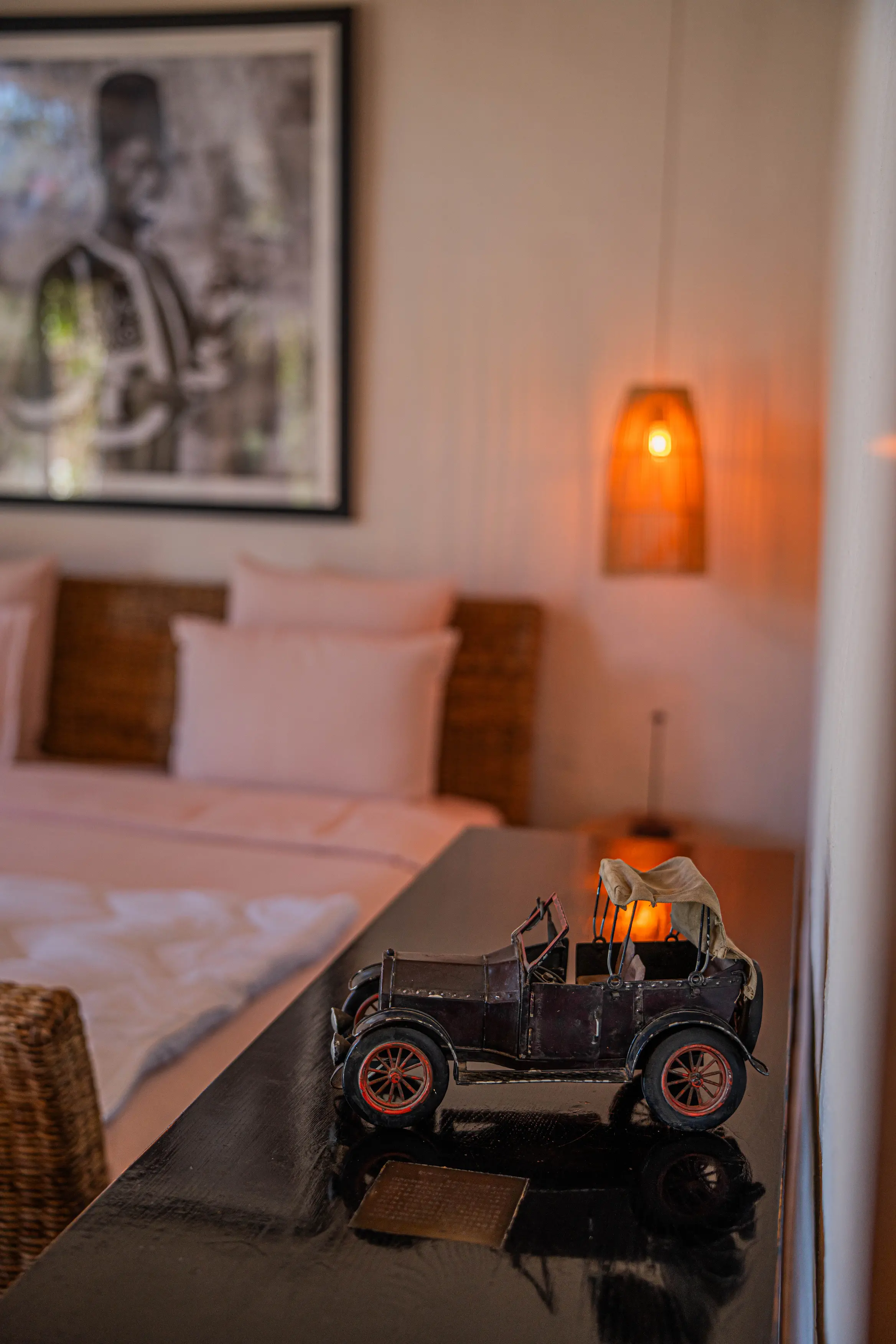 Handcrafted artisan details enriching the romantic atmosphere at the Pure House estate